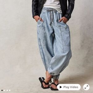 ‼️ISO Free People Bright Eyed Low-Slung Pull On Jeans